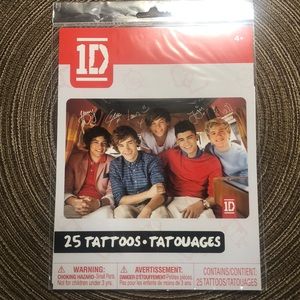 1D Temporary Tattoos
